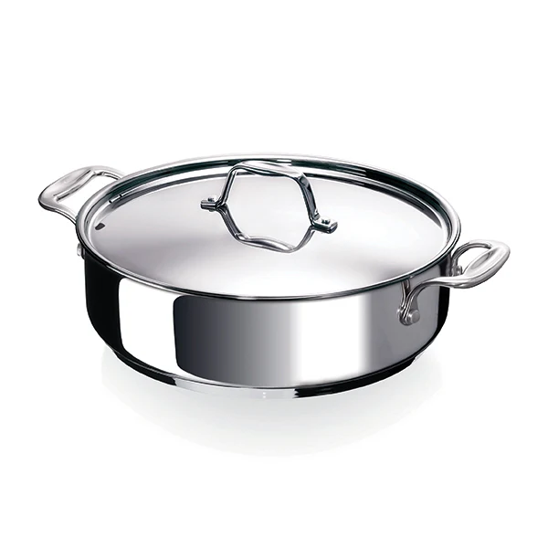 Sauteuse en inox avec anses Chef 28 cm Beka