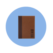 Menu covers and ad holders