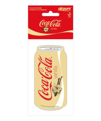 Airpure Coca Cola Vanilla Car Air Freshener (12 Pack)
