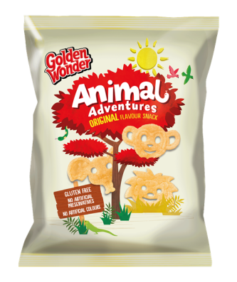 Golden Wonder Animal Adventures Original 18.9g (36 Pack)