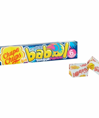 Chupa Chups Babol Tongue Painter Bubble Gum 27.6g (20 Pack)