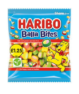 Haribo Balla Bites 140g £1.25 (12 Pack)