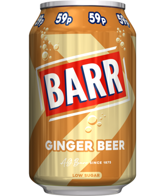 Barrs Ginger Beer 330ml 59p (24Pack)