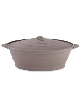 Papillote rétractable fond vapeur en silicone 30 cm 1,5 L Mathon