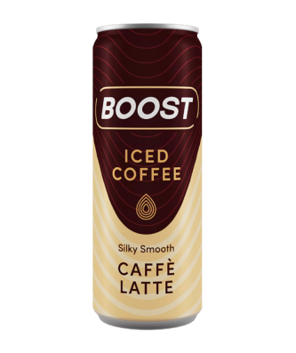 Boost Iced Coffee Caffe Latte 250ml £1.19 12 Pack