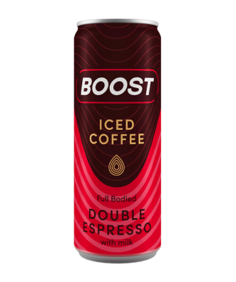 Boost Iced Coffee Double Espresso 250ml £1.19 12 Pack