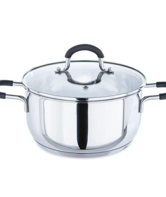 Faitout inox Rapid Cook avec couvercle 20 cm 3,1 L Mathon