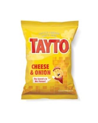 Tayto Cheese & Onion Crisps 32.5g (48 Pack)