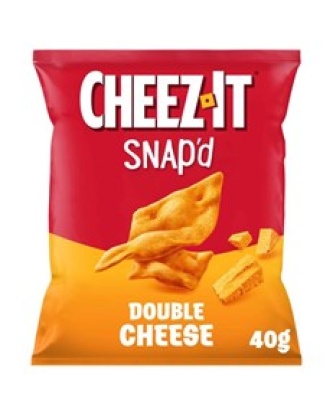Cheez-It Double Cheese Baked with 100% Real Cheese 40g 20 Pack
