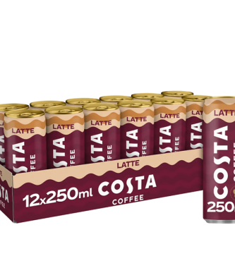 Costa Coffee Latte 250ml (12 Pack)