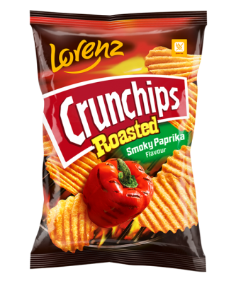 Lorenz Crunchips Roasted Smoky Paprika 120g (10 Pack)