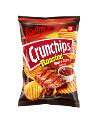 Lorenz Crunchips Roasted Spare Ribs 120g (10 Pack)