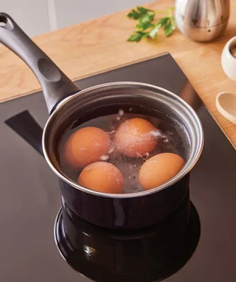 Mini casserole antiadhérente acier émaillé 14 cm Mathon