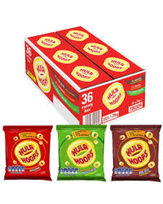 KP Hula Hoops Variety Box 24g 24 Pack