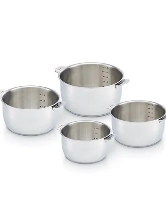 Set de 4 casseroles Select 14 16 18 20 cm Beka