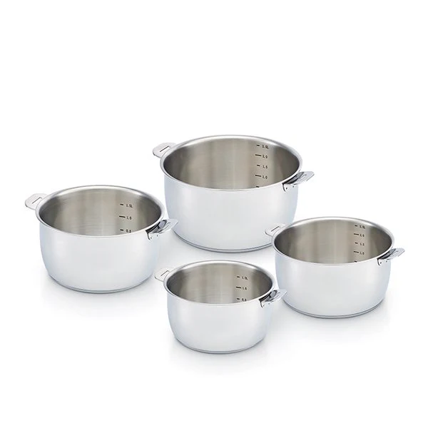 Set de 4 casseroles Select 14 16 18 20 cm Beka