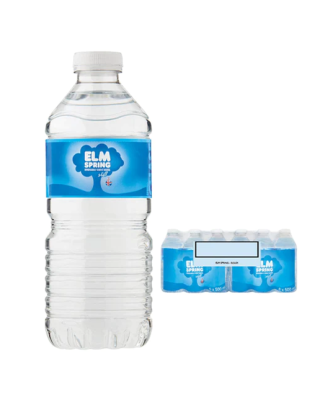 Elm Spring Sports Cap Still Water 500ml (24 Pack)