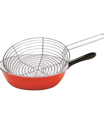 Poêle à friture 26,5 cm avec panier-égouttoir Baumalu