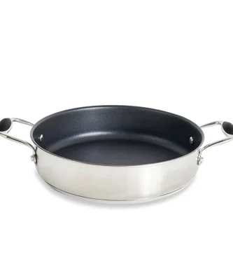 Sauteuse 2 anses inox antiadhérente 28 cm Excell'Inox Mathon
