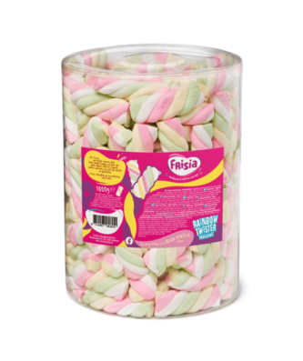 Frisia Rainbow Twister Mallows 680g