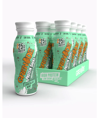 Grenade Chocolate Mint Protein Shake 330ml ( 8 Pack)