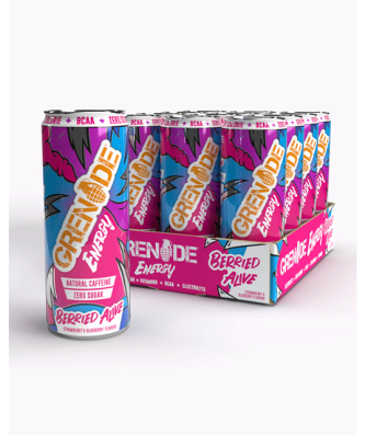 Grenade Energy Drink Berried Alive 330ml (12 Pack)