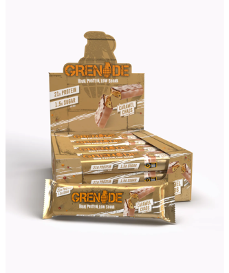 Grenade Protein Bar Caramel Chaos 60g (12 Pack)