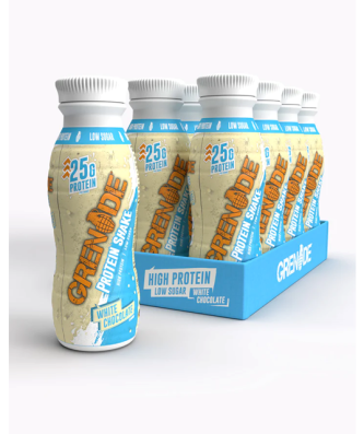 Grenade White Chocolate Protein Shake 330ml (8 Pack)
