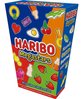 Haribo Megastars 800g Mix All Your Favourites in One Box