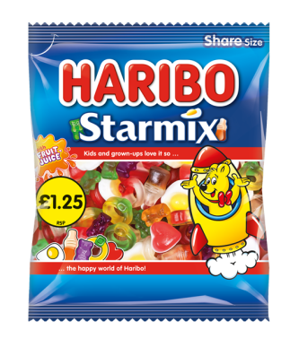 Haribo Starmix 140g £1.25 (12 Pack)