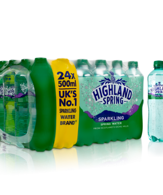 Highland Spring Sparkling Water 500ml (24 Pack)