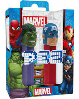 PEZ Twinpack Marvel Universe DLUO 12/24