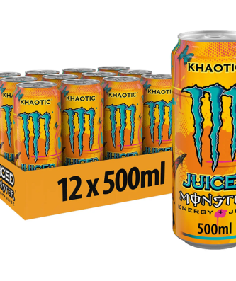 Monster Energy Drink KhaoticC £1.65 500ml 12 Cans