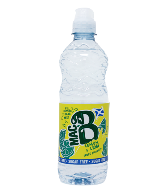 MacB Water Lemon & Lime 500ml (12 Pack)