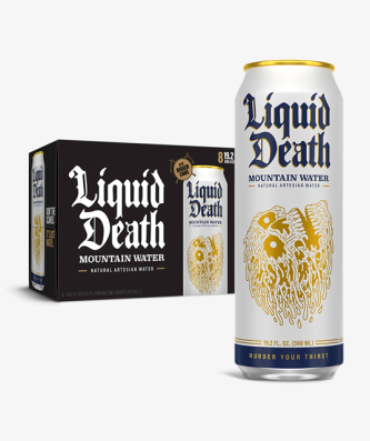 Liquid Death Still Mountain Water 500ml (12 Pack)