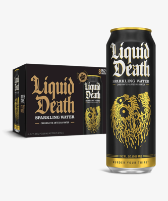 Liquid Death Sparkling Water 500ml (12 Pack)