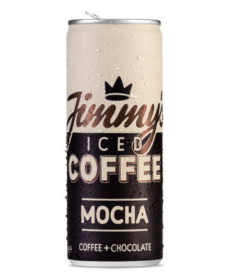 Jimmy's Iced Coffee Mocha Arabica Coffee Belgian Choc 250ml 12 Pack