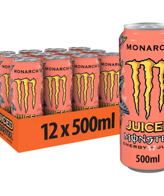 Monster Energy Drink Monarch Juiced 500ml £1.65 (12 Pack)