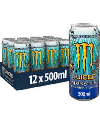 Monster Energy Drink Aussie Lemonade 500ml £1.65 (12 Pack)