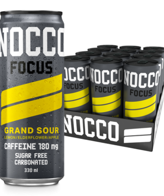 Nocco Energy Drink Focus Grand Sour 330ml 12 Pack