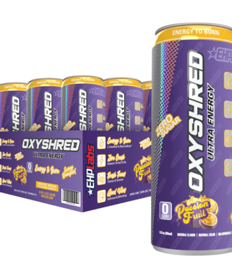 OxyShred Ultra Energy Drink Passionfruit 355ml 12 Pack
