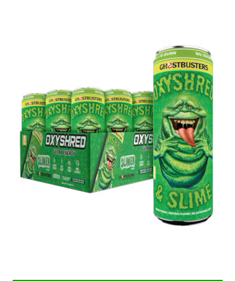 Oxyshred Ultra Energy Drink Slimer Ghostbuster 355ml 12 Pack