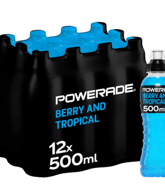 POWERADE BERRY & TROPICAL 500ml (12 PACK)