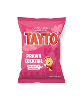 Tayto Prawn Cocktail Crisps 32.5g (32 Pack)