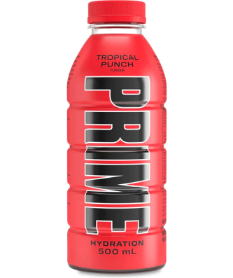Prime Hydration Tropical Punch 500ml (12 Pack)