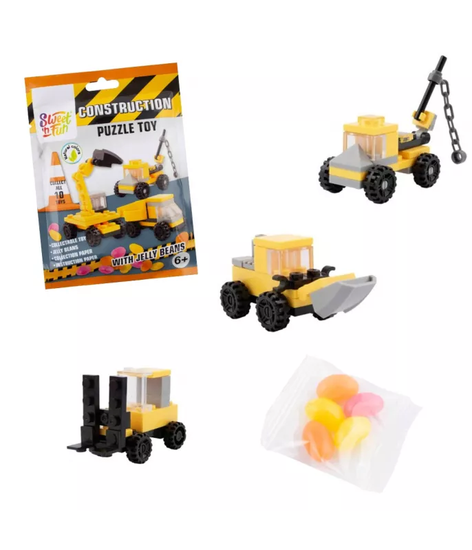 Puzzle Toy Chantier + Bonbon