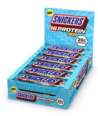 Snickers Hi-Protein Crisp 20g Protein 55g 12 Pack
