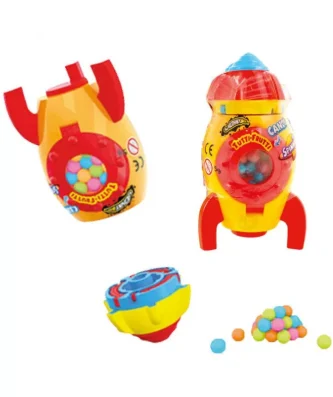 Spinning Rocket Pop Candy