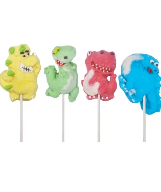 Sucette Guimauve Dinosaure