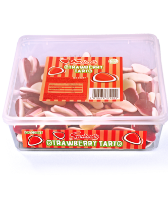 Swizzels Tubs Strawberry Tarts 120 Pieces